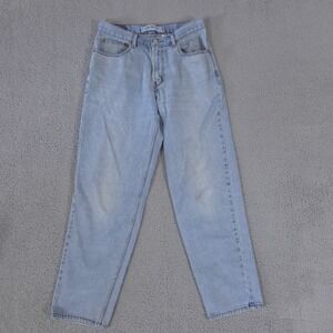 VINTAGE Levis Jeans Mens 33x34 560 Comfort Fit Tapered Light Denim Cotton Y2K